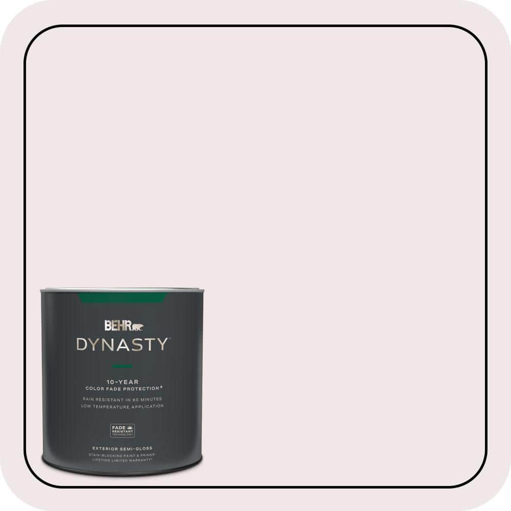 BEHR DYNASTY 1 qt. #W-B-620 Frosty Morning Semi-Gloss Exterior Stain-Blocking Paint & Primer