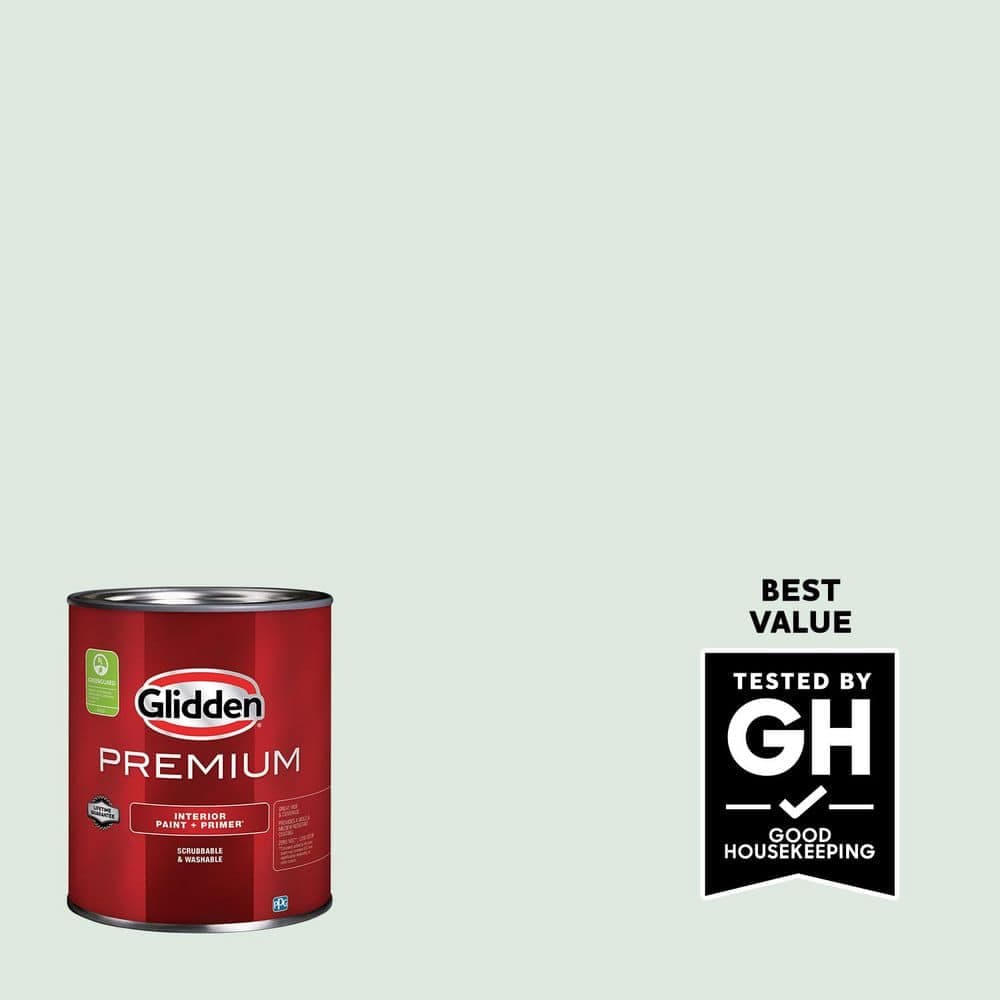Glidden Premium 1 qt. PPG1134-3 Pine Frost Eggshell Interior Paint