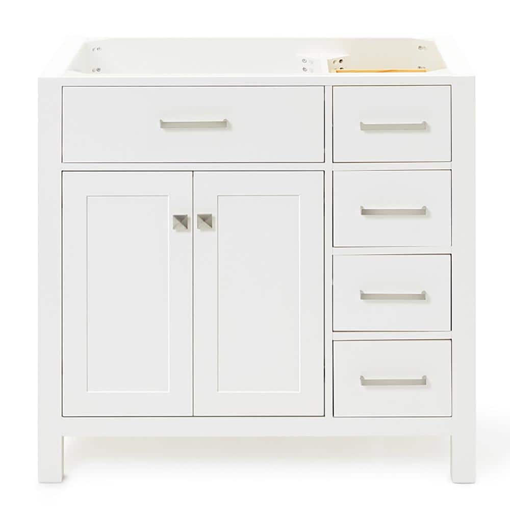 ARIEL Bristol Freestanding Bathroom Vanity Cabinet without Top (Assembled) (1)