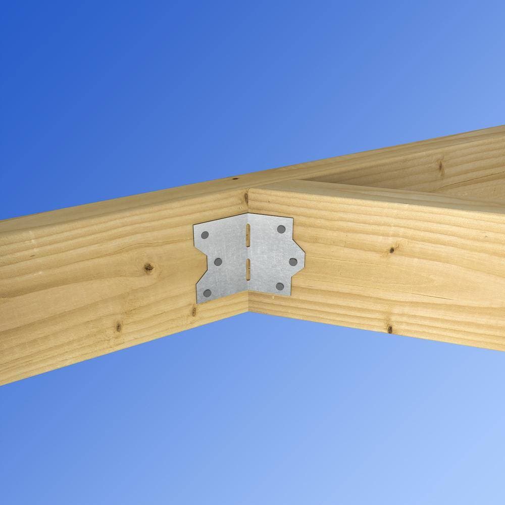 Simpson Strong-Tie LS 3-3/8 in. 18-Gauge ZMAX Galvanized Adjustable L Angle (4)