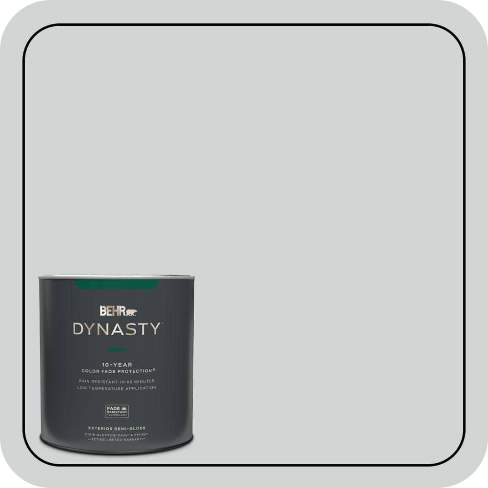 BEHR DYNASTY 1 qt. #N450-1 Evaporation Semi-Gloss Exterior Stain-Blocking Paint & Primer