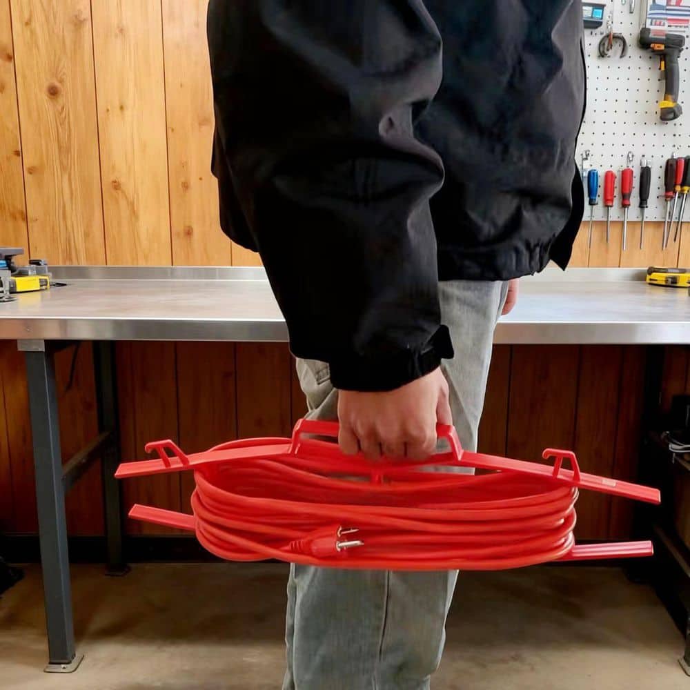 HDX 150 ft. 16/3 Extension Cord Reel Storage Wrap (3)
