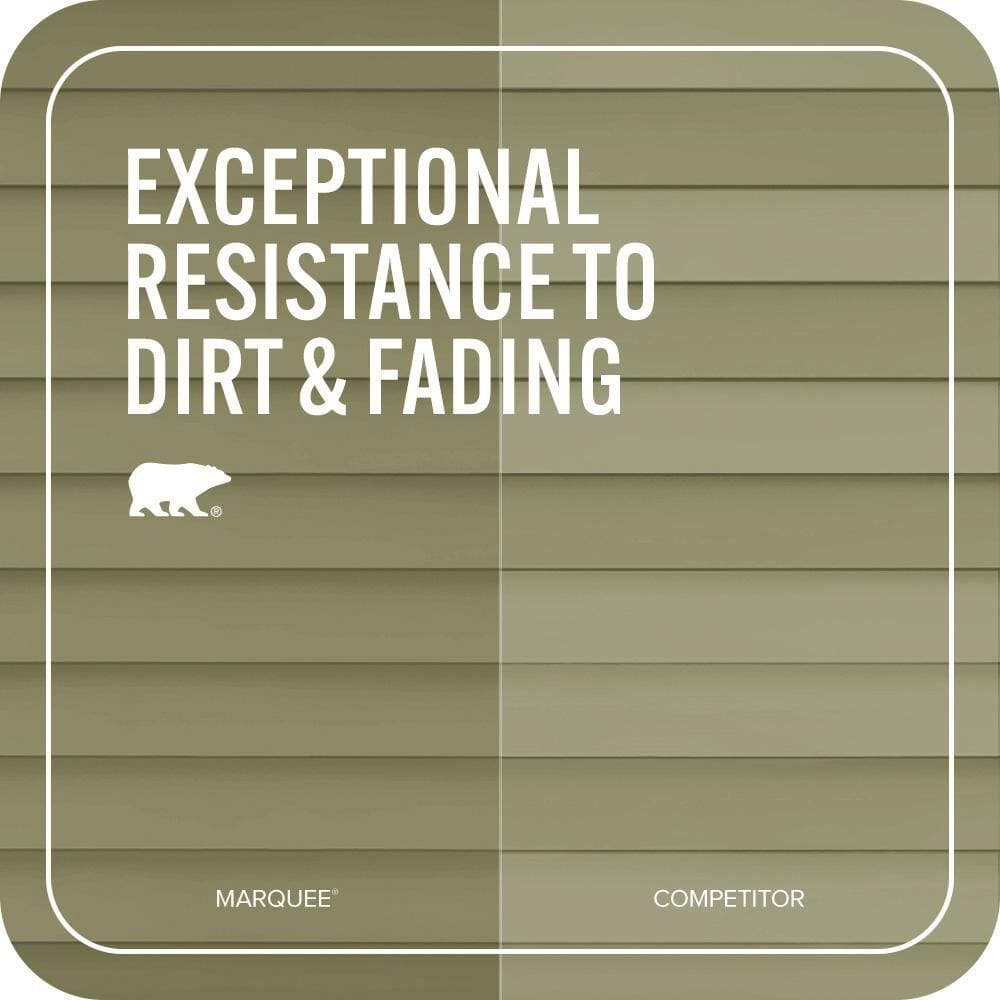 BEHR MARQUEE 1 gal. #PMD-47 Martini Olive Flat Exterior Paint & Primer (4)