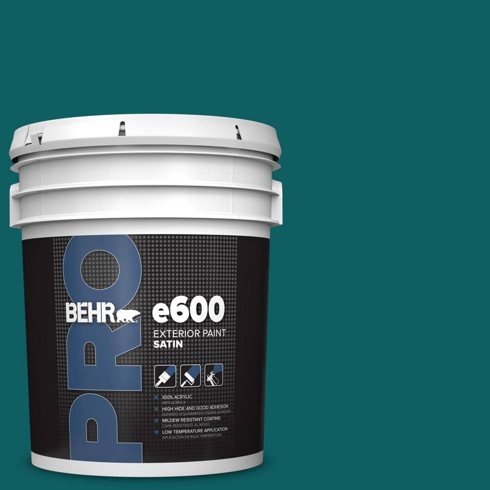 BEHR PRO 5 gal. #S-H-500 Realm Satin Exterior Paint