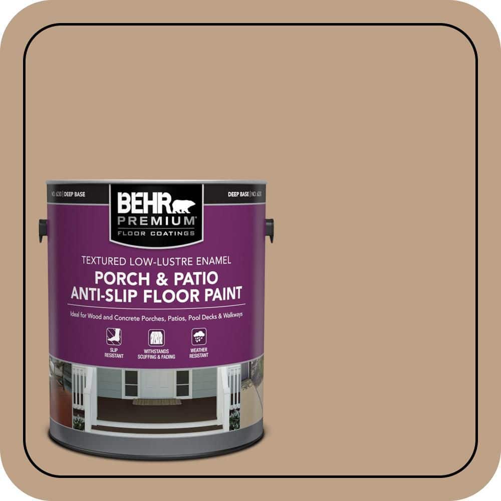 BEHR PREMIUM #PPU4-05 Textured Low-Lustre Enamel Interior/Exterior Porch and Patio Anti-Slip Floor Paint (1)