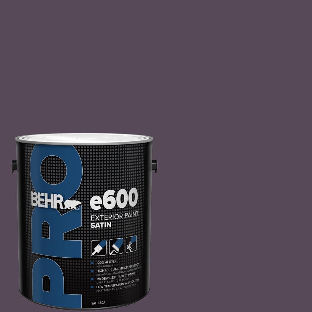 BEHR PRO 1 gal. #M100-7 Deep Merlot Satin Exterior Paint