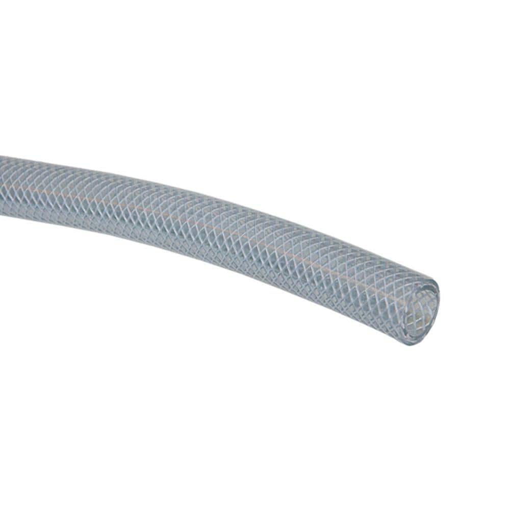 UDP 3/4 in. I.D. 1 in. O.D. Clear Braided Vinyl Tubing with Dispenser Box