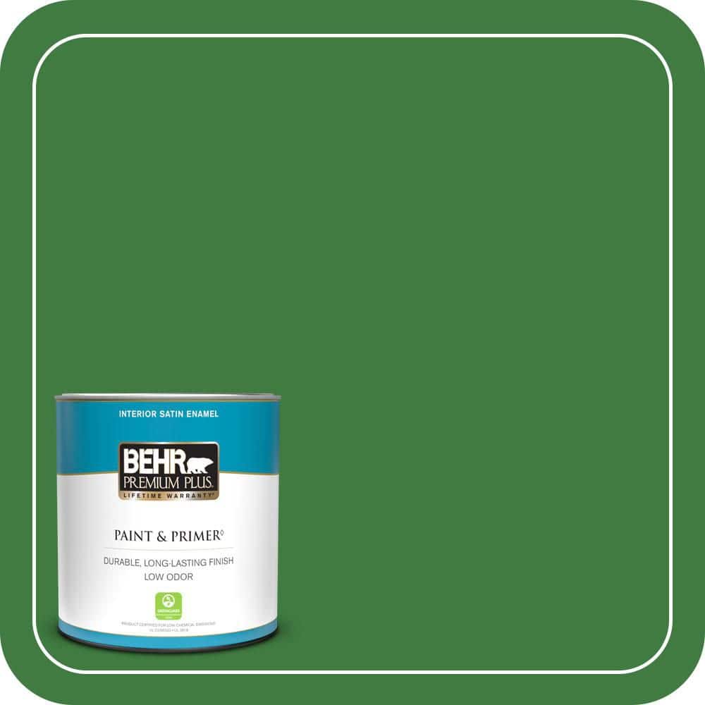 BEHR PREMIUM PLUS #M390-7 Hills of Ireland Enamel Interior/Exterior Paint & Primer Color Sample (1)