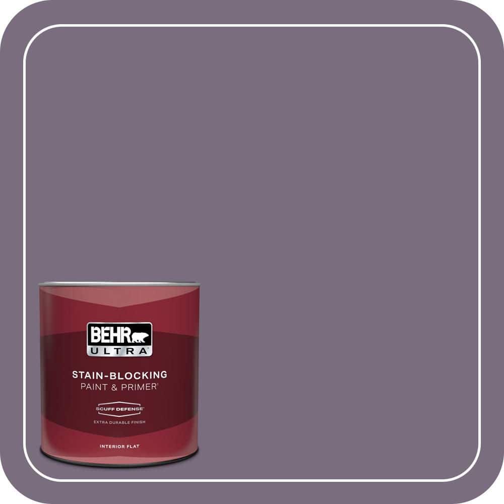 BEHR ULTRA 1 qt. #MQ5-37 Composers Magic Extra Durable Flat Interior Paint & Primer