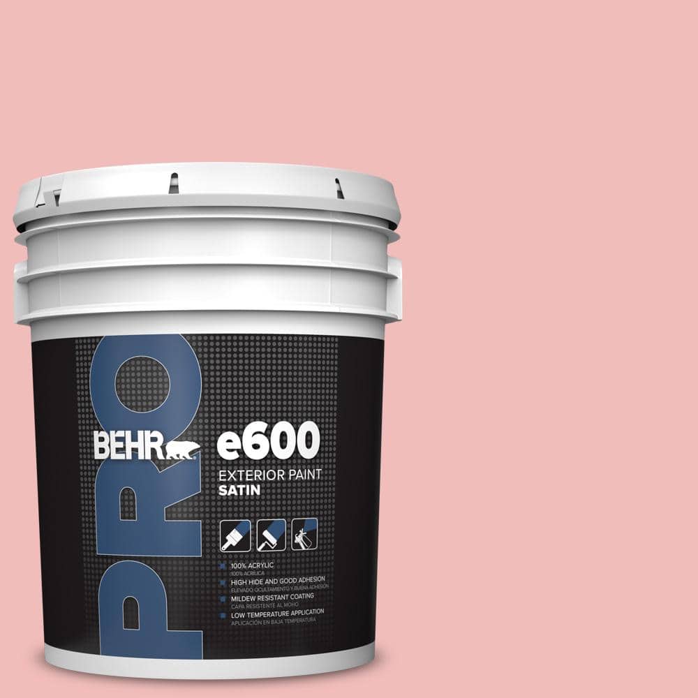 BEHR PRO 5 gal. #CE-01 Alpenglow Satin Exterior Paint