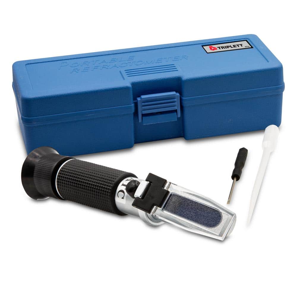 TRIPLETT Portable Battery Coolant/Glycol Refractometer with ATC (°F) (2)