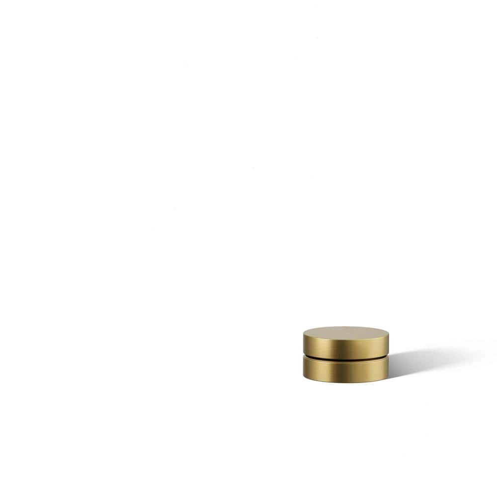 KOHLER Components Single Rocker Bathroom Sink Faucet Handle in Vibrant Brushed Moderne Brass (1)