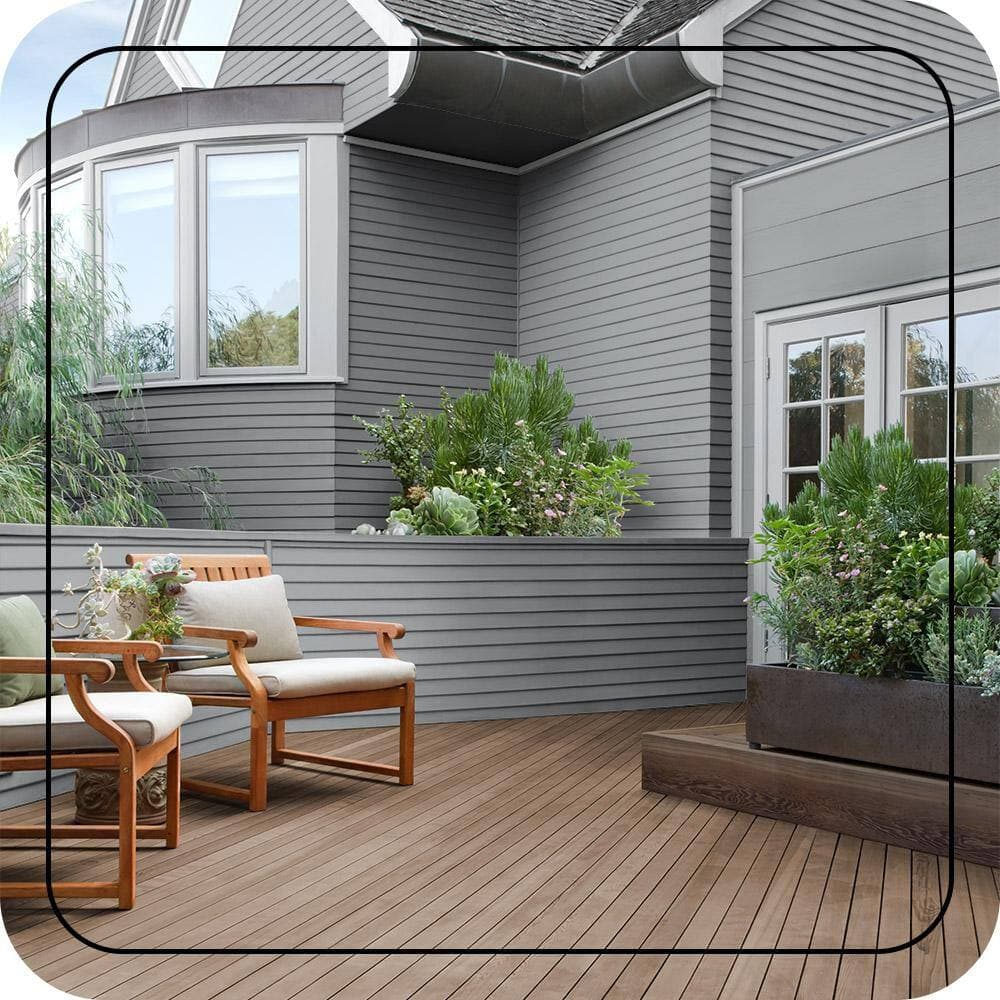 BEHR #N500-4 Color House and Fence Exterior Wood Stain (3)
