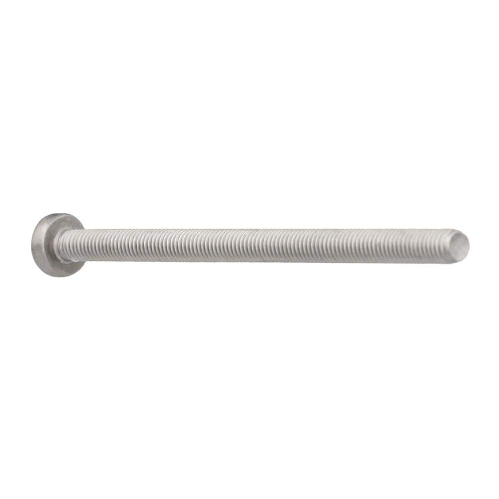 Everbilt M6-1.0 x 100 mm Phillips Pan Head Stainless Steel Machine Screw (4)