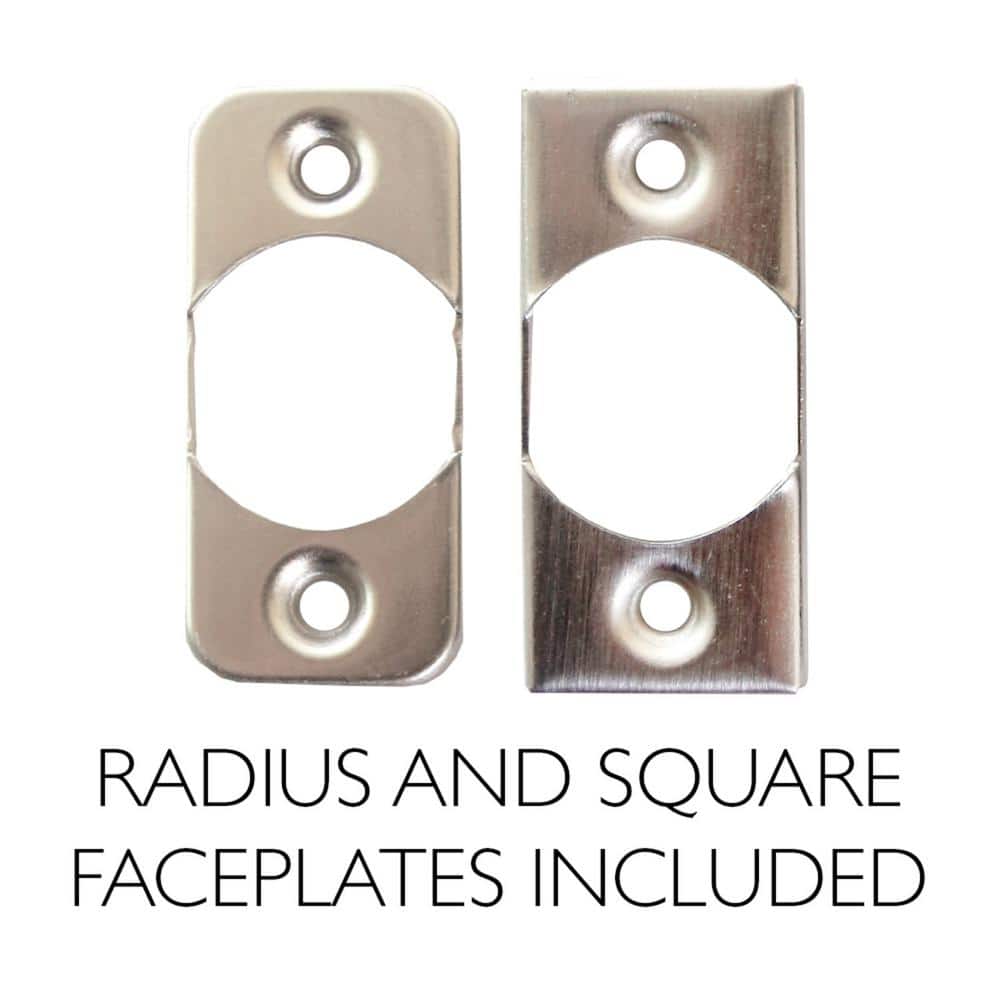 Design House Stratford Oil Rubbed Bronze Passage Hall/Closet Door Lever with Universal 6-Way Latch (6-Pack) (3)