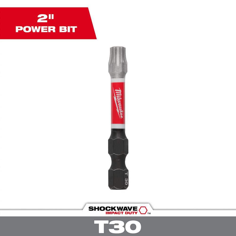 Milwaukee SHOCKWAVE Impact Duty 3-1/2 in. Alloy Steel Screw Driver Bit
