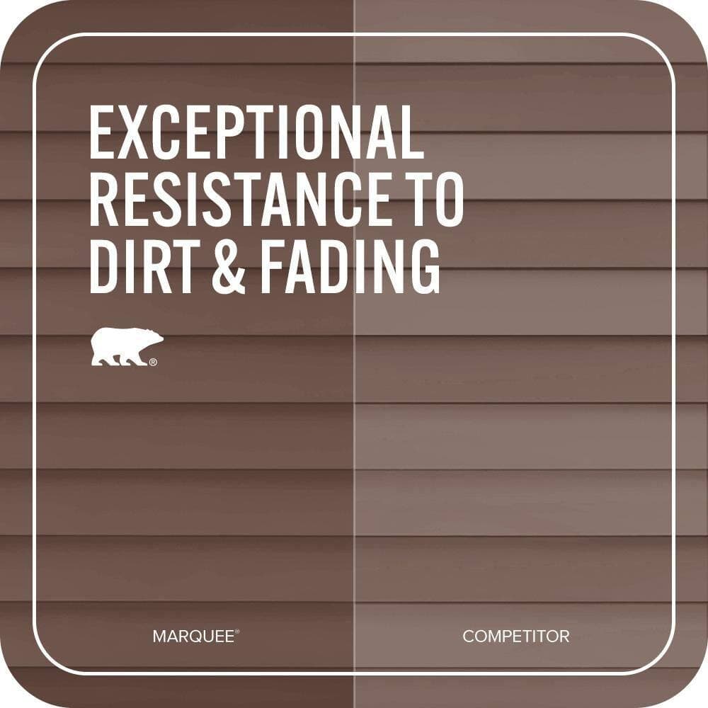 BEHR MARQUEE 1 gal. #QE-16 Earth Chicory Satin Enamel Exterior Paint & Primer (4)