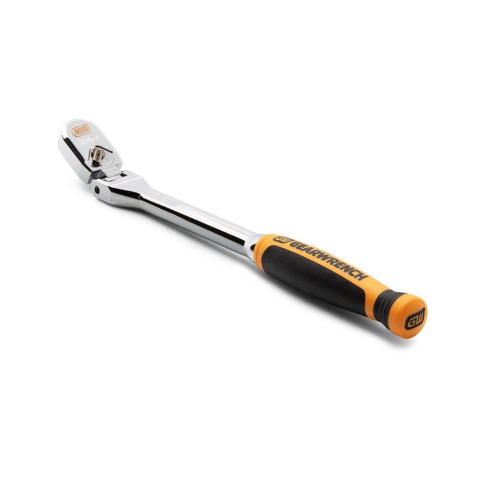 GEARWRENCH 1/4 in. Drive 120XP Dual Material Handle Flex Head Teardrop Ratchet (3)