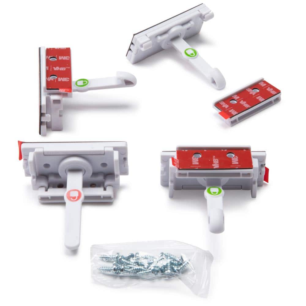 Safety 1st Adhesive Cabinet Latch (4-Pack) (3)