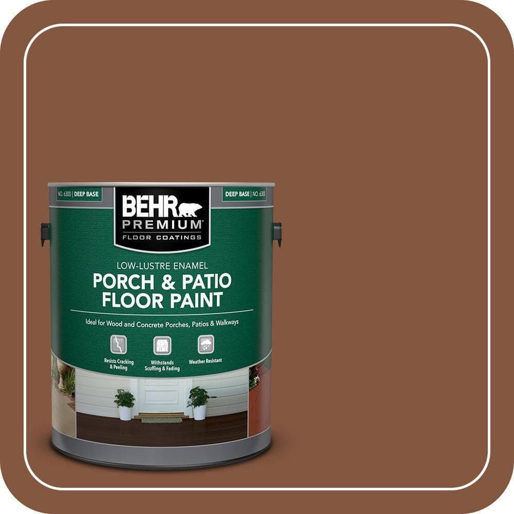 BEHR PREMIUM #230F-7 Low-Lustre Enamel Interior/Exterior Porch and Patio Floor Paint