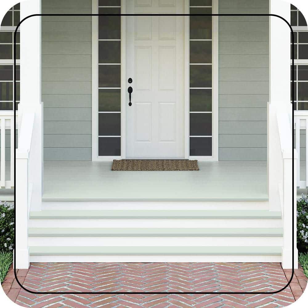 BEHR PREMIUM #470E-2 Textured Low-Lustre Enamel Interior/Exterior Porch and Patio Anti-Slip Floor Paint (2)