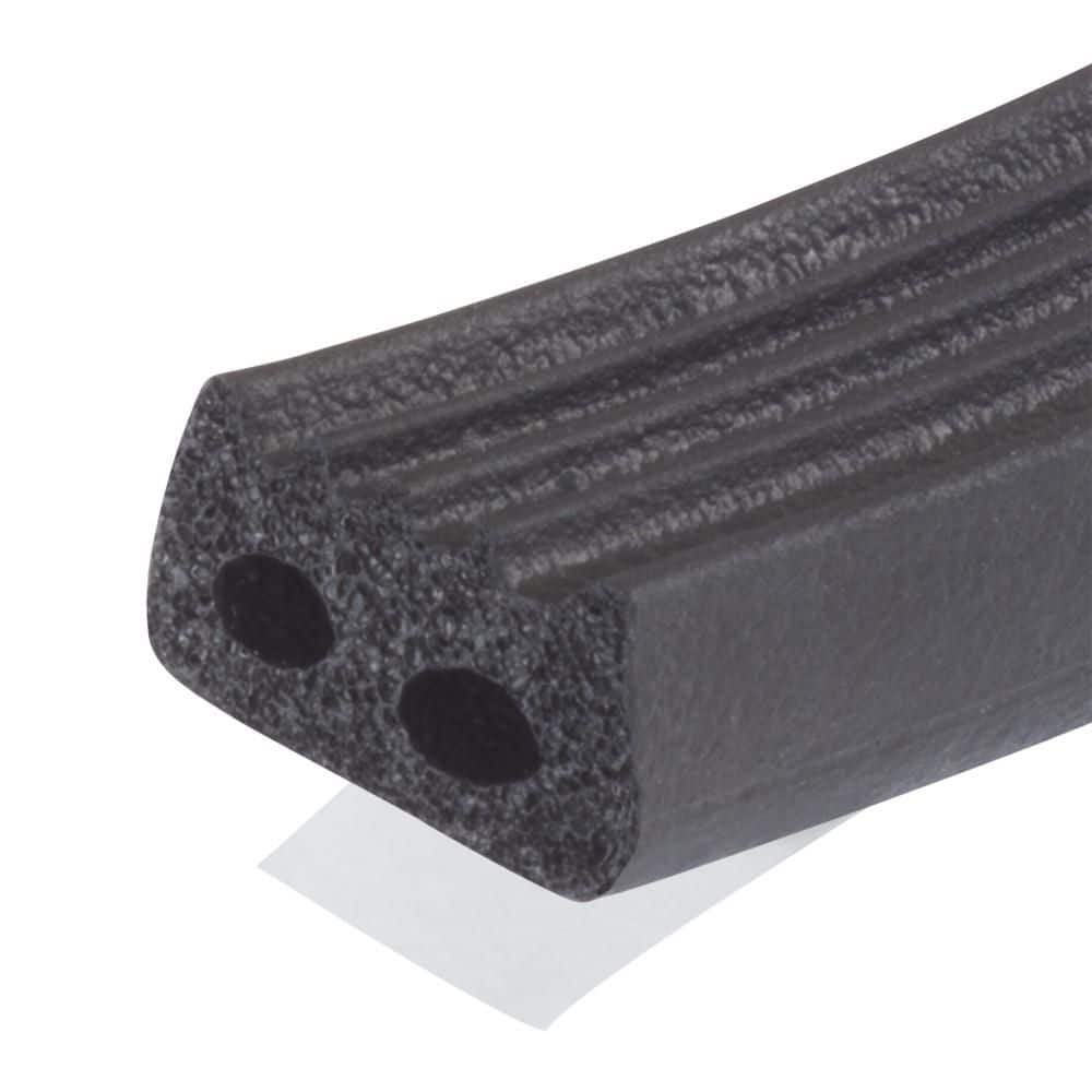 M-D Building Products 10 ft. Black Large Rubber Auto and Marine Weatherstrip Adhesive for All Climates (3)