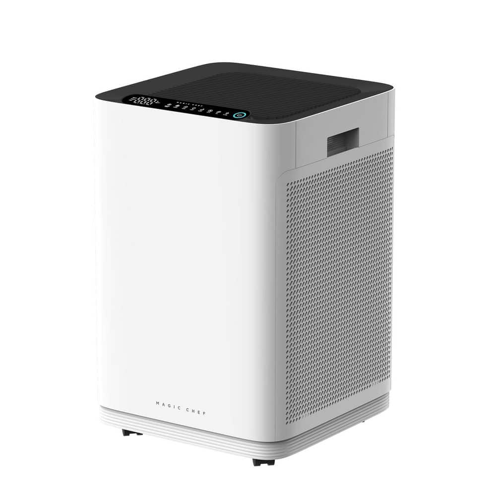 Magic Chef 1937 Sq. Ft. dual HEPA Filter Air Purifier, in White (2)