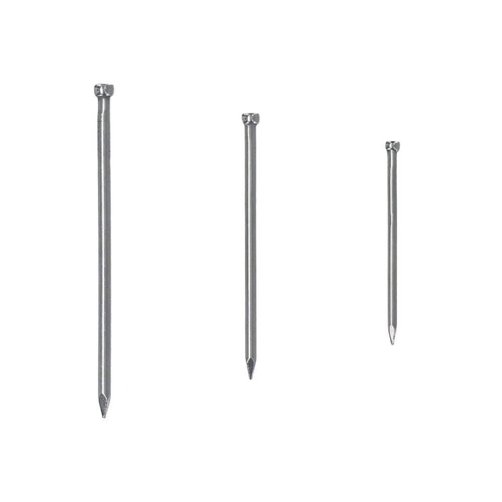 Hillman Small Brad Head Bright Finish Steel Nails Assorted Kit (150-Pack) (2)