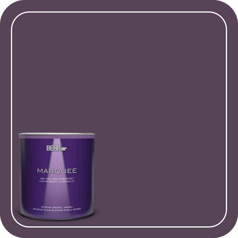 BEHR MARQUEE 1 qt. #S-H-690 Interlude Eggshell Enamel Interior Paint & Primer