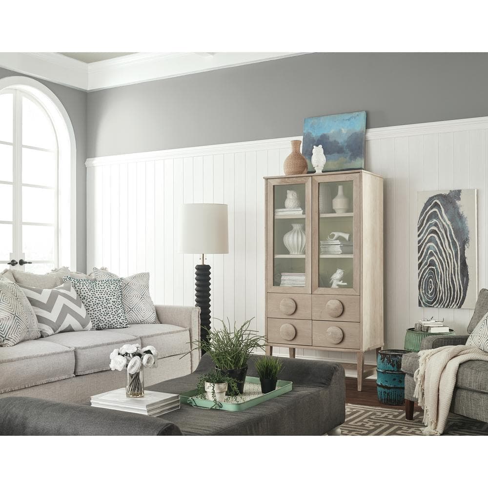 Armstrong CEILINGS WoodHaven 5 in. x 7 ft. Classic White Tongue and Groove Ceiling Plank (29 sq. ft./Case) (2)