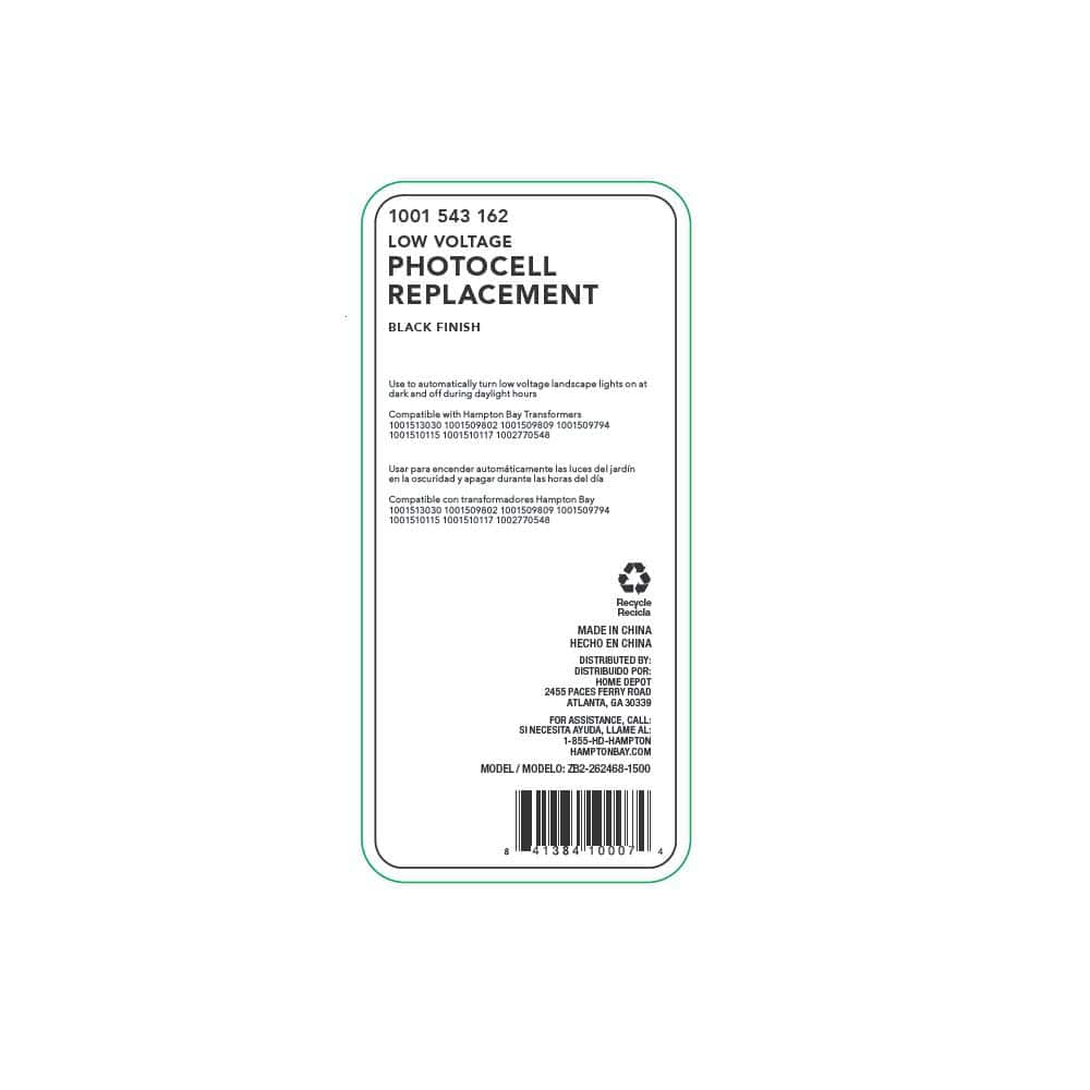 Hampton Bay Dusk to Dawn Photocell Sensor Wire (4)