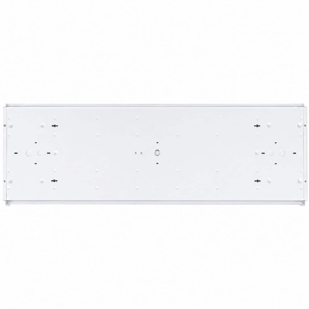 Commercial Electric 1-Pack 4 ft. 8000 Lumens Integrated LED White Wrap Light, 4000K (3)