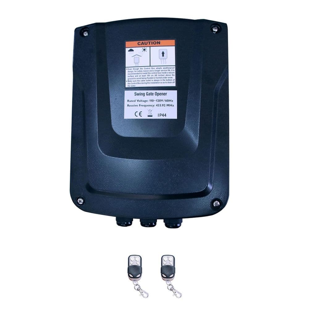 ALEKO Control Box for AS and GG Series 15 in. x 8 in. Black Swing Gate Openers-PCB-110V AC / 24V DC (1)