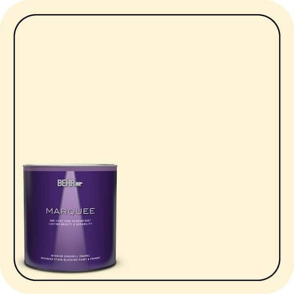 BEHR PREMIUM PLUS #390C-1 Capri Cream Flat Low Odor & Primer (3)