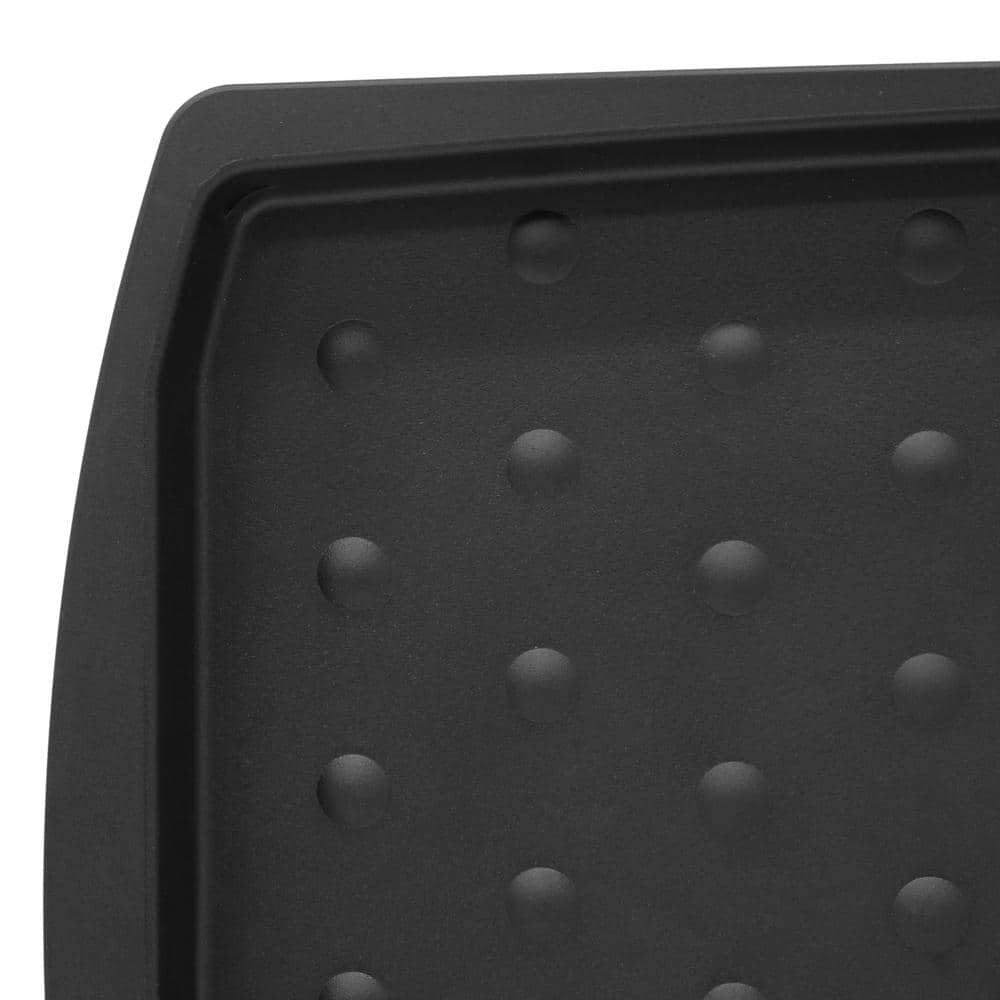 TrafficMaster Soho Black 15 in. x 29 in. Indoor Boot Tray (3)