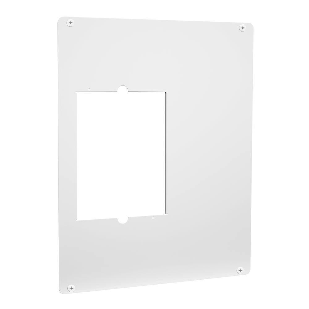Cadet Com-Pak Plus/Max/Bath 18-1/2 in. W x 22 in. H Metal Adapter Plate White (2)
