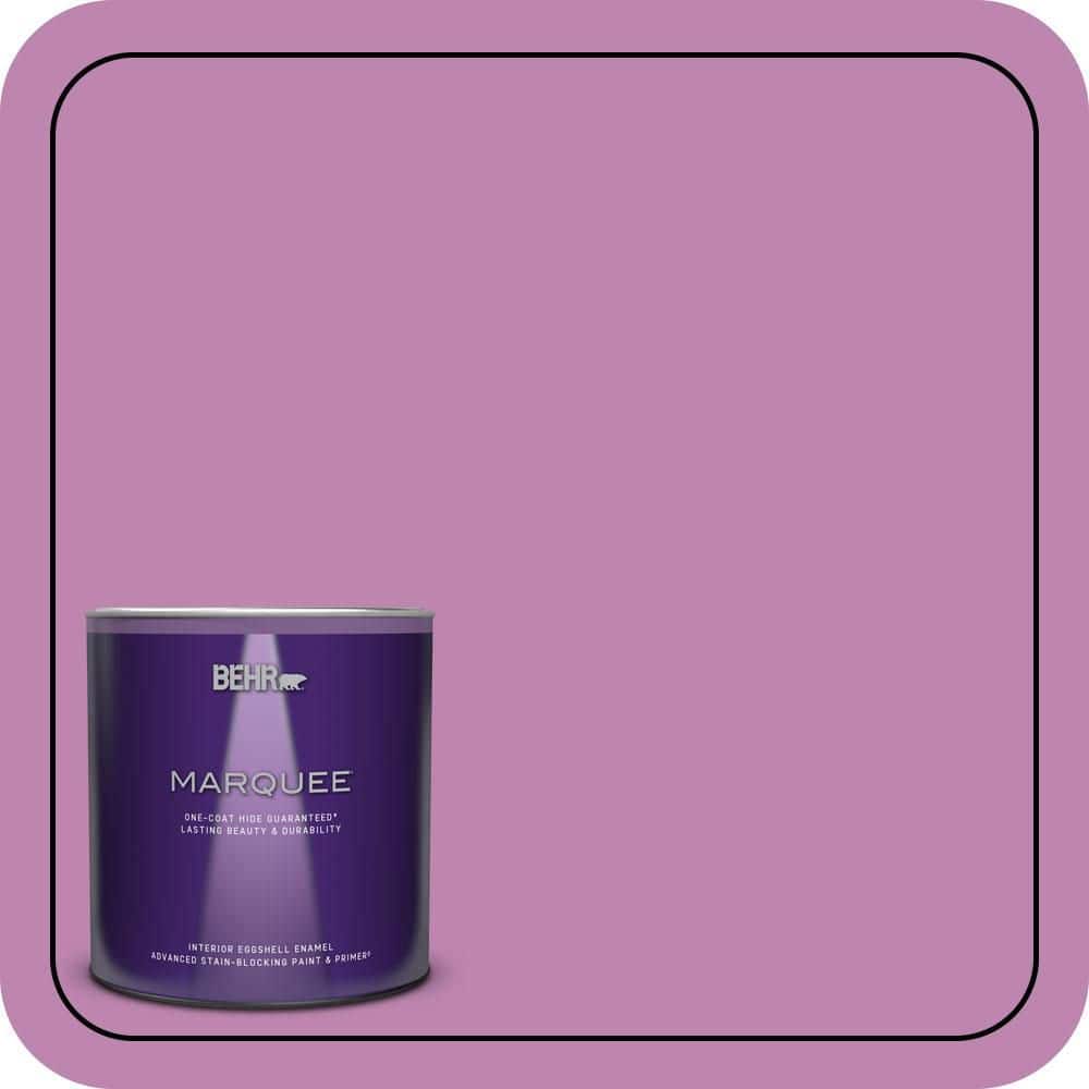 BEHR MARQUEE 1 qt. #MQ4-60 Joie De Vivre One-Coat Hide Eggshell Enamel Interior Paint & Primer