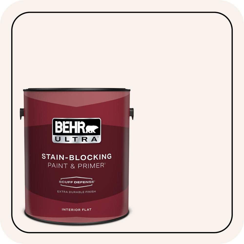 BEHR ULTRA 1 gal. #RD-W09 Shea Extra Durable Flat Interior Paint & Primer (1)