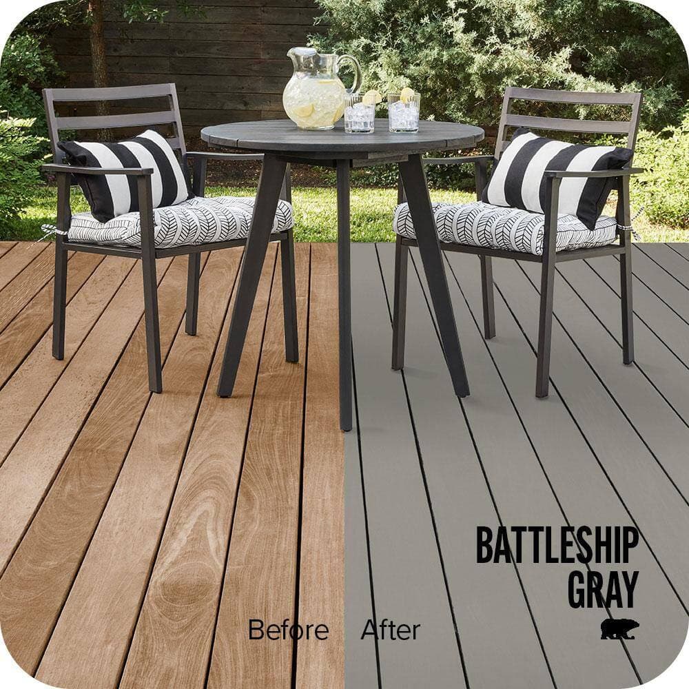 BEHR DECKplus #N360-4 Color Waterproofing Exterior Wood Stain (2)