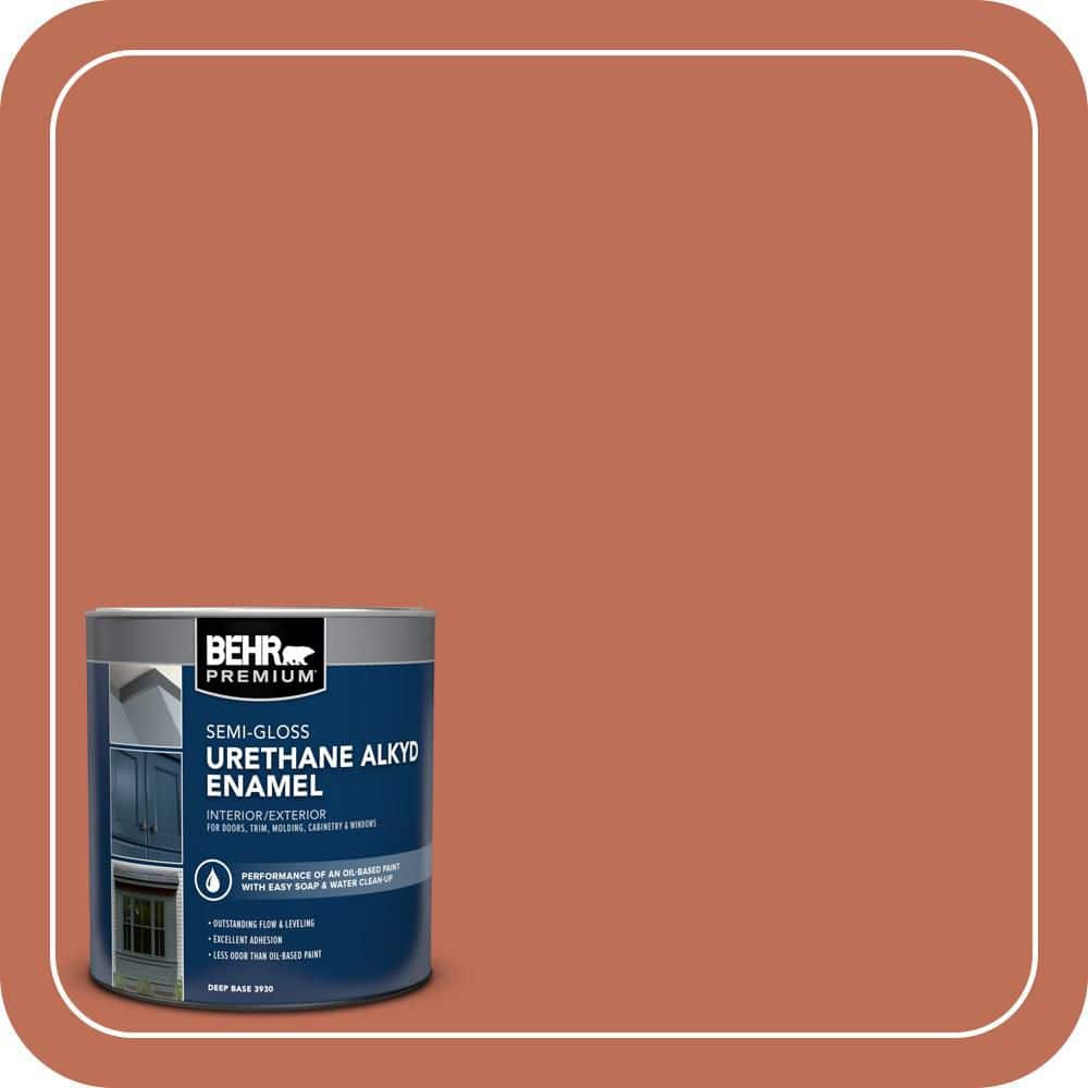 BEHR PREMIUM 1 qt. #M190-6 Before Winter Semi-Gloss Enamel Urethane Alkyd Interior/Exterior Paint (1)