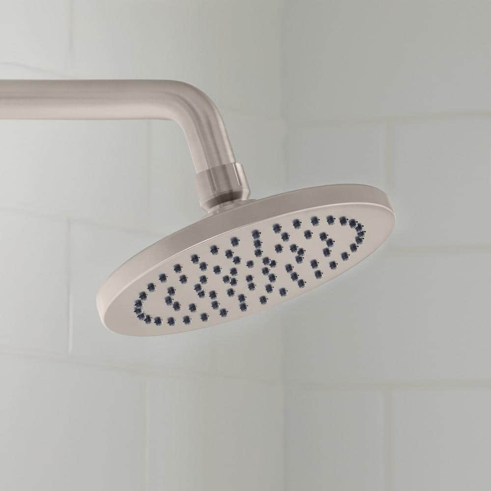 Glacier Bay Dorind Single-Handle 1-Spray Tub and Shower Faucet 1.8 GPM in Brushed Nickel (Valve Included) (4)