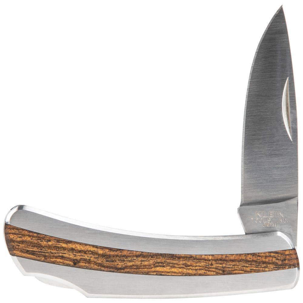 Klein Tools 3 in. Stainless Steel Stainless Steel Pocket Knife in (2)