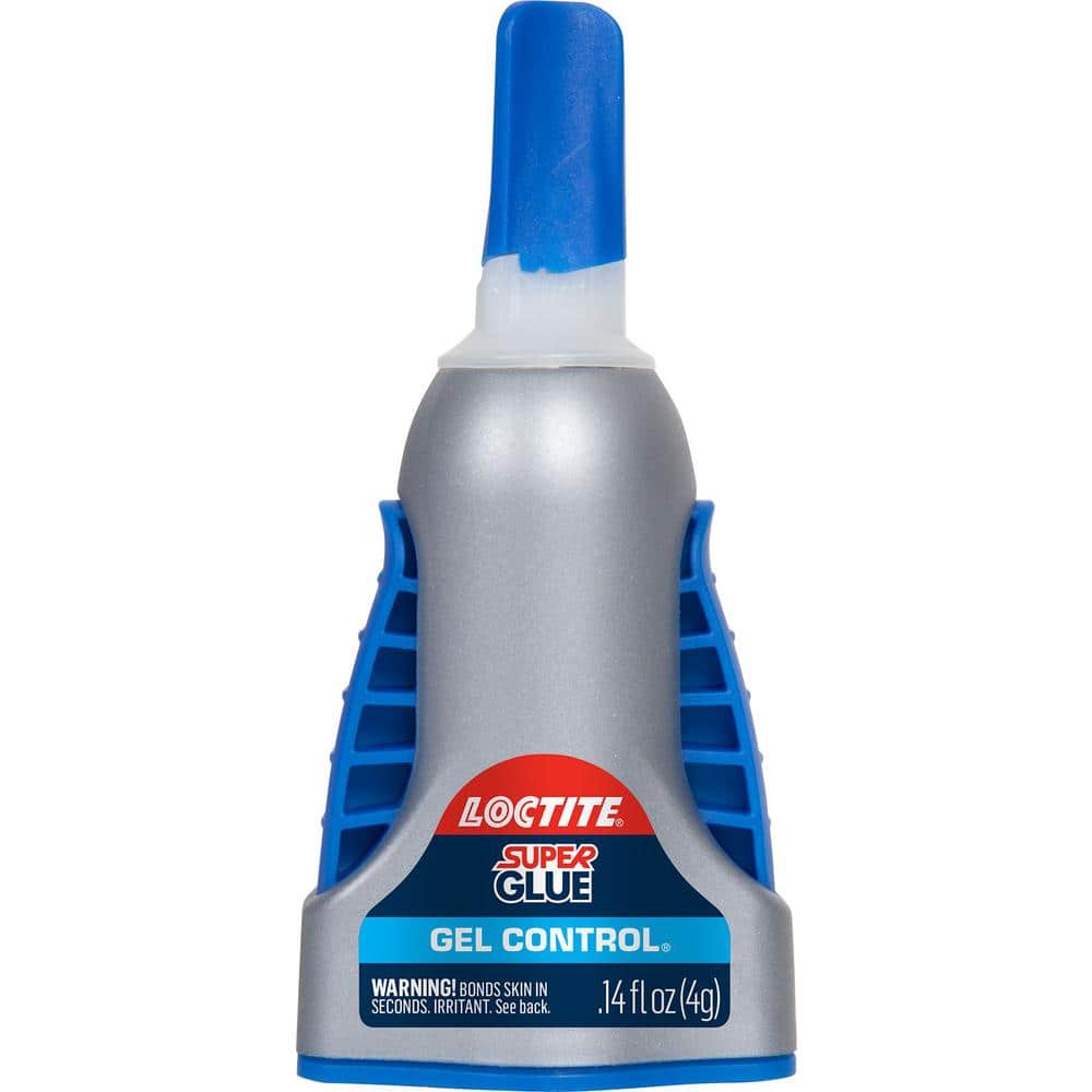 Loctite Super Glue 0.14 oz.Gel Control Clear Applicator (each) (4)