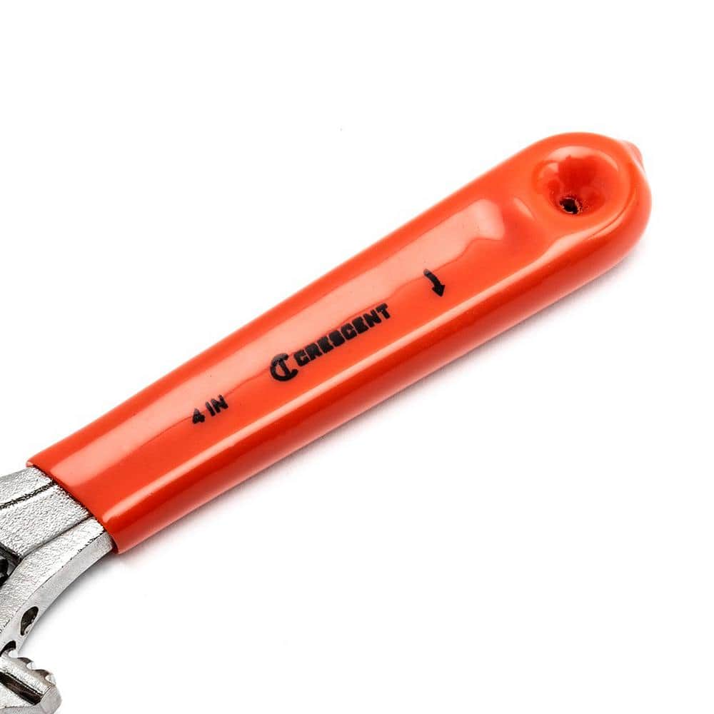 Crescent 4 in. Chrome Cushion Grip Adjustable Wrench (3)