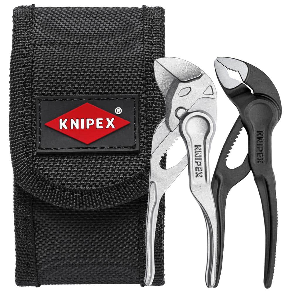 KNIPEX 2-Piece Mini Pliers Set XS in Belt Pouch (1)