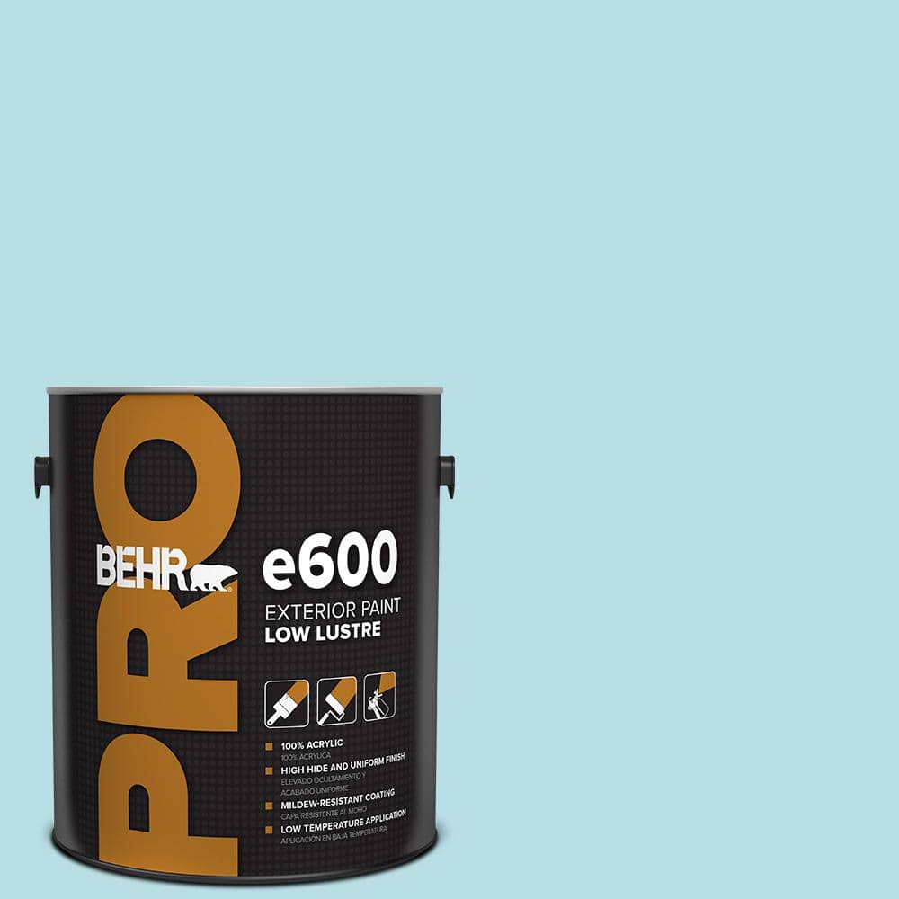 BEHR PRO 1 gal. #M470-2 Basin Blue Low Luster Exterior Paint