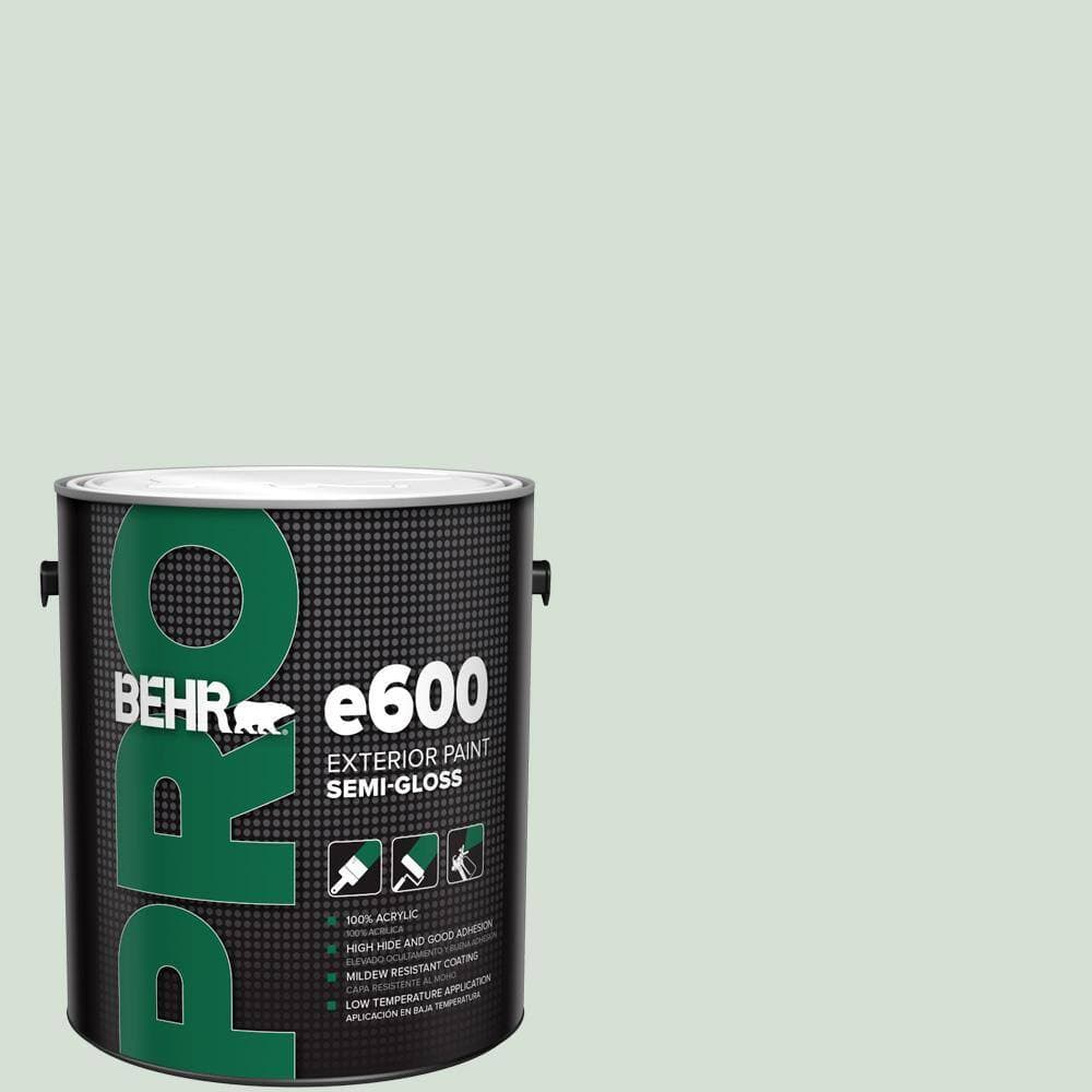 BEHR PRO 1 gal. #S410-1 River Mist Semi-Gloss Exterior Paint