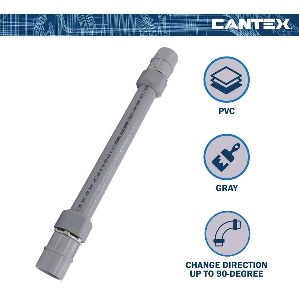 Cantex 1/2 in. Flex Elbow (3)