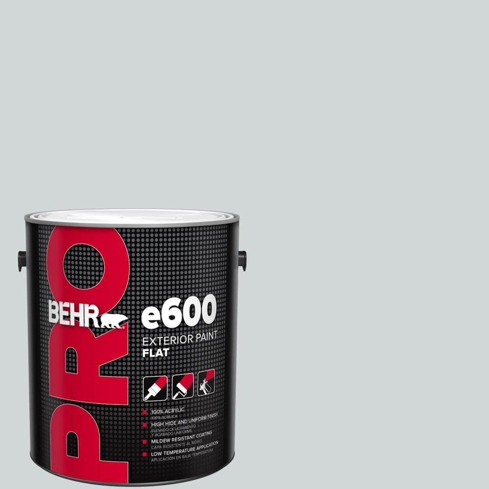 BEHR PRO 1 gal. #750E-2 Twilight Gray Flat Paint