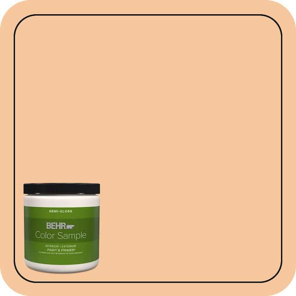 BEHR PREMIUM PLUS 1 gal. #M230-4 Cactus Blooms Semi-Gloss Enamel Low Odor Interior Paint & Primer (2)